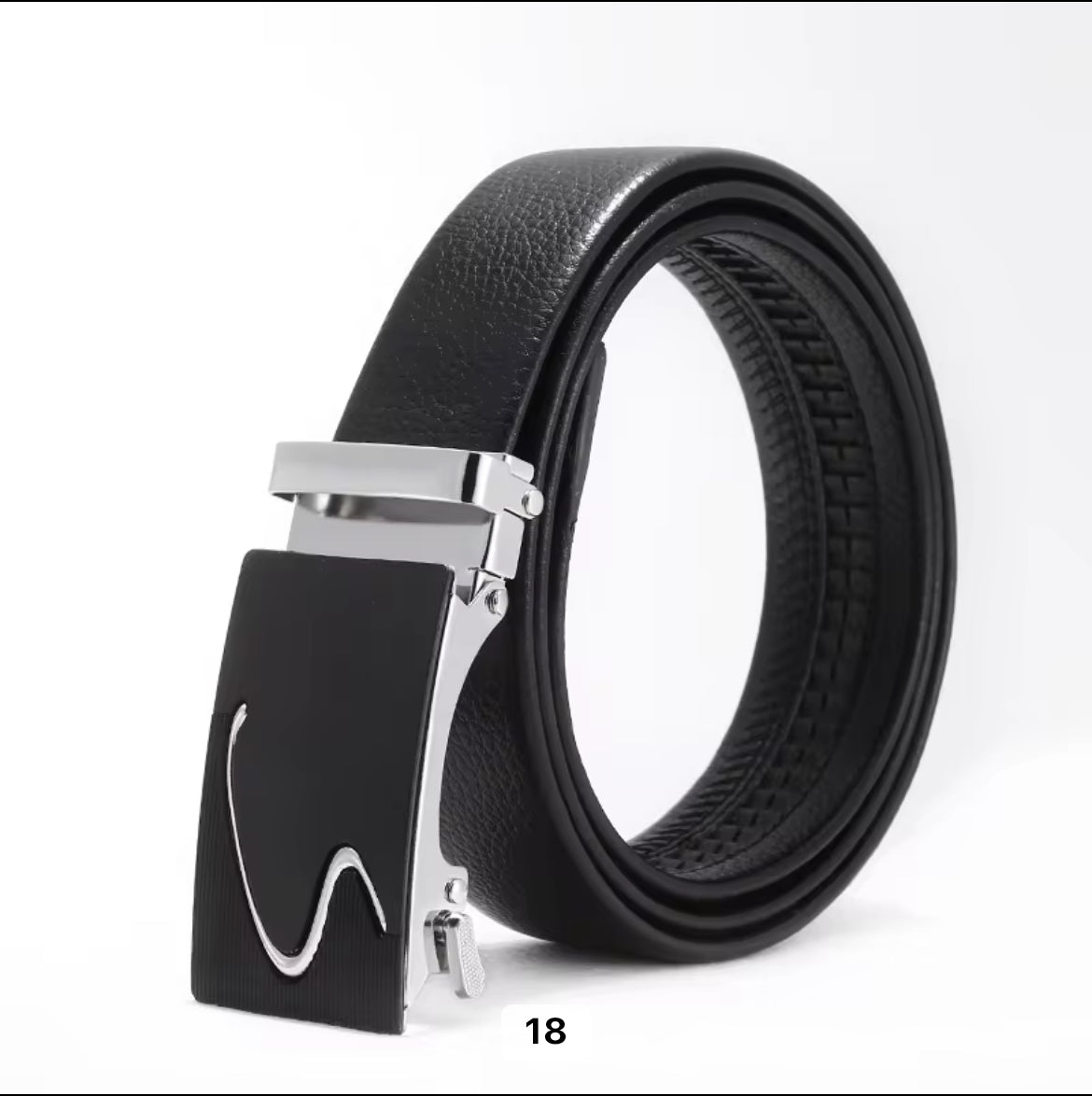 Automatic classic casual belt