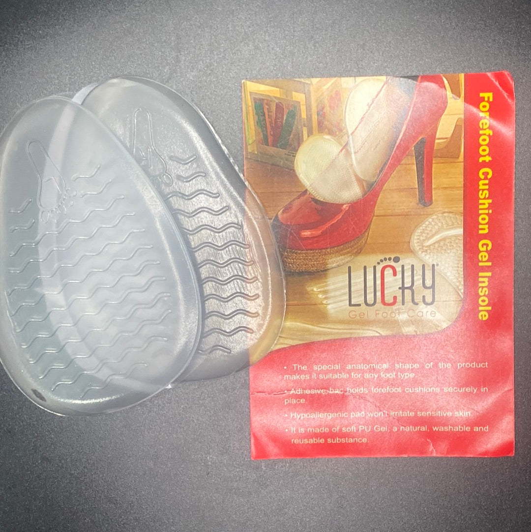 Forefoot cushion gel insole