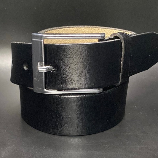 Leather belt 3.5cm